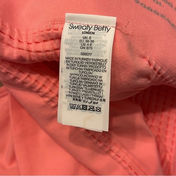 NWT SWEATY BETTY STAMINA WORKOUT BRA - Picture 2 of 3